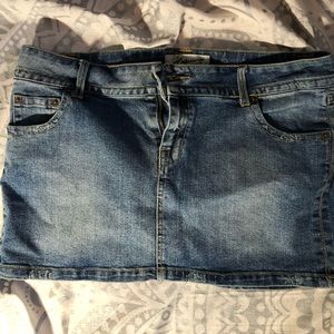 Jean skirt
